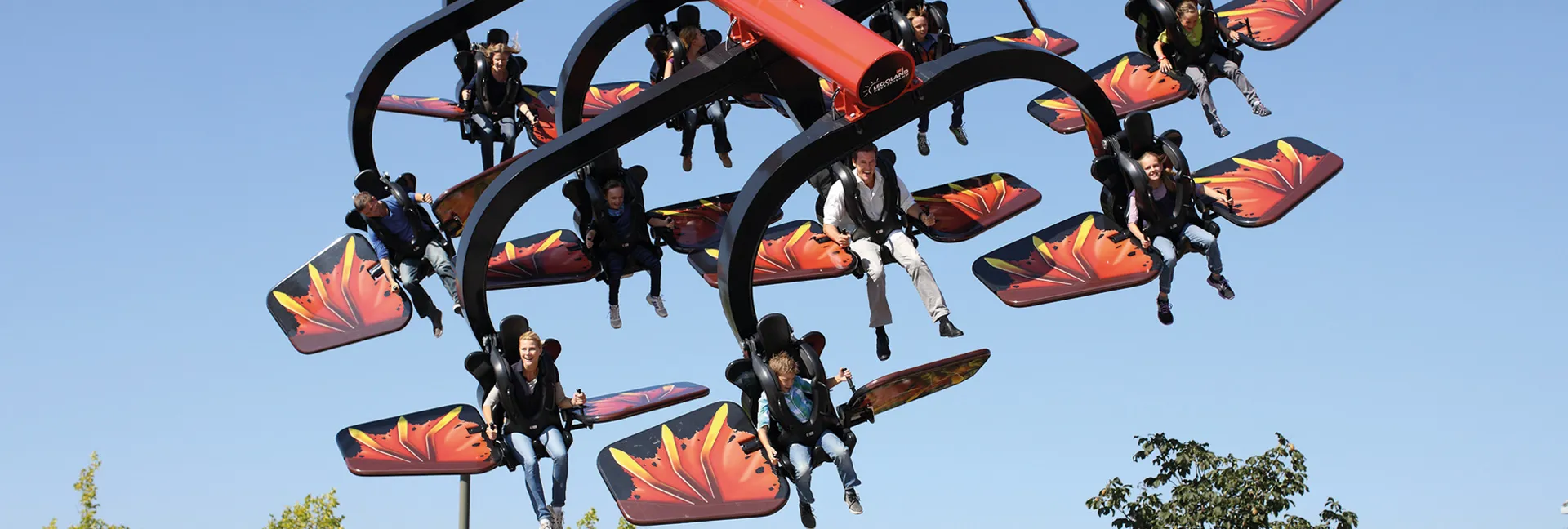 Flying NINJAGO im LEGOLAND